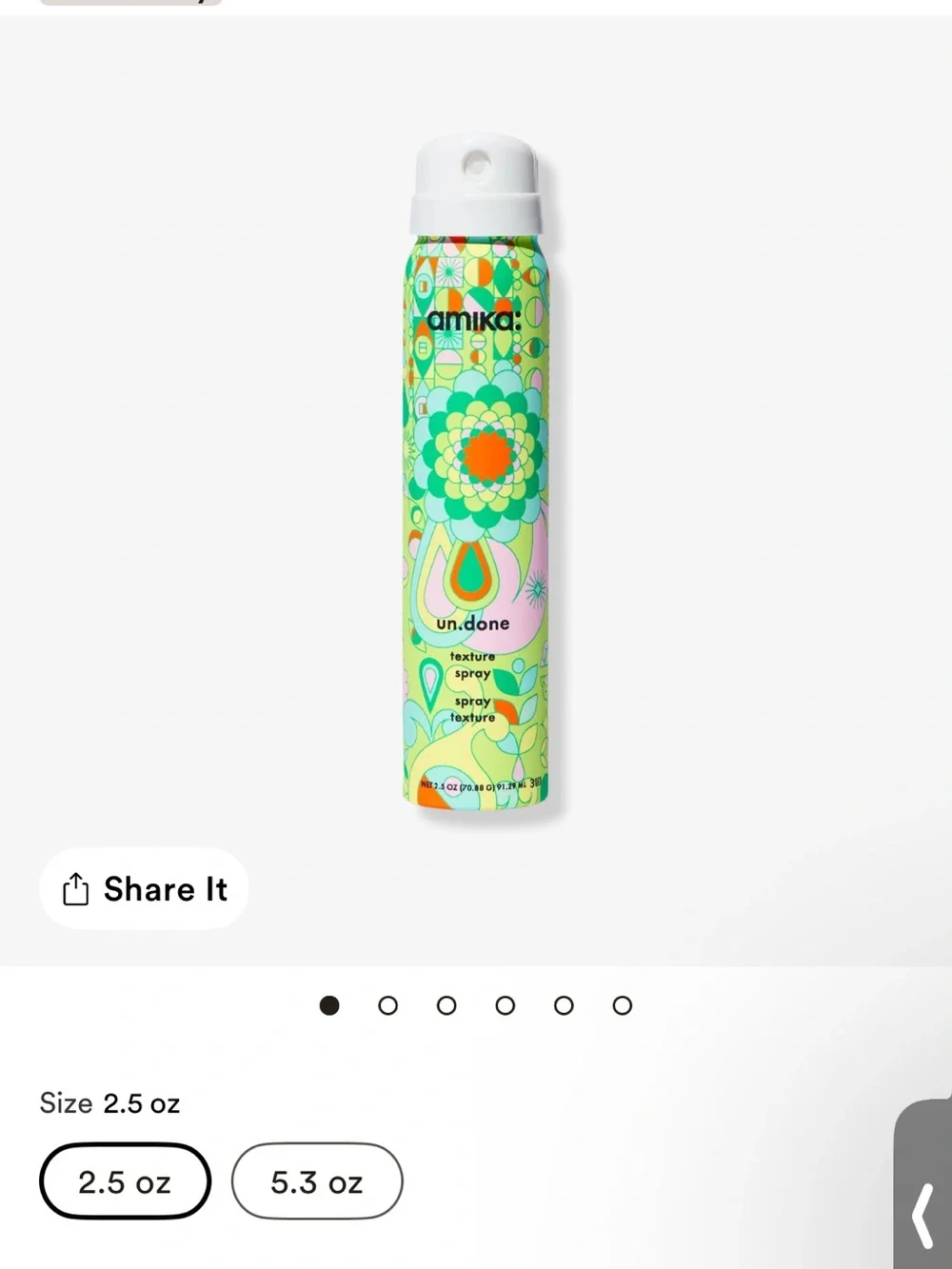 amika un.done Texture Spray 2.5oz